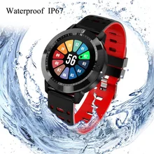 IP67 Sensible Watch Silicon Relogio Tempered Glass Exercise Health Tracker Coronary heart Charge Monitor Sport Smartwatch Males Girls Smartband