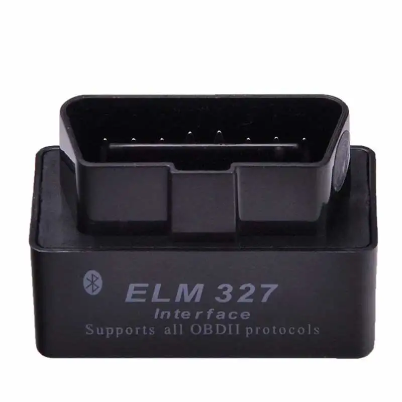 Мини ELM327 Bluetooth OBD2/OBDII V2.1 черный умный автомобильный диагностический интерфейс ELM