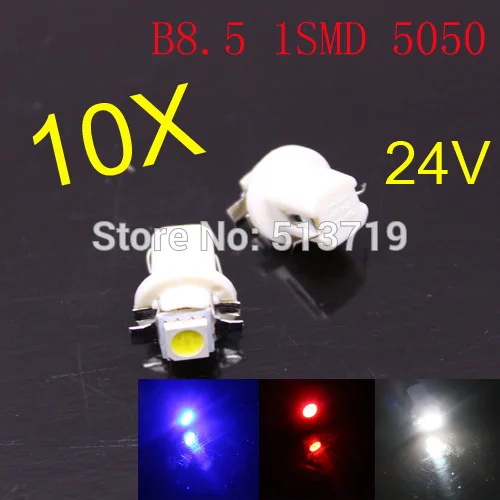 2014 NEW !!Free Shipping 10x 24V T5 LED Lamp B8.5D...