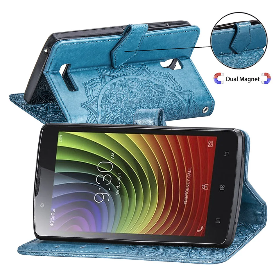 Чехол для Lenovo A2010 с подставкой чехол мобильного телефона Роскошный кожаный флип A