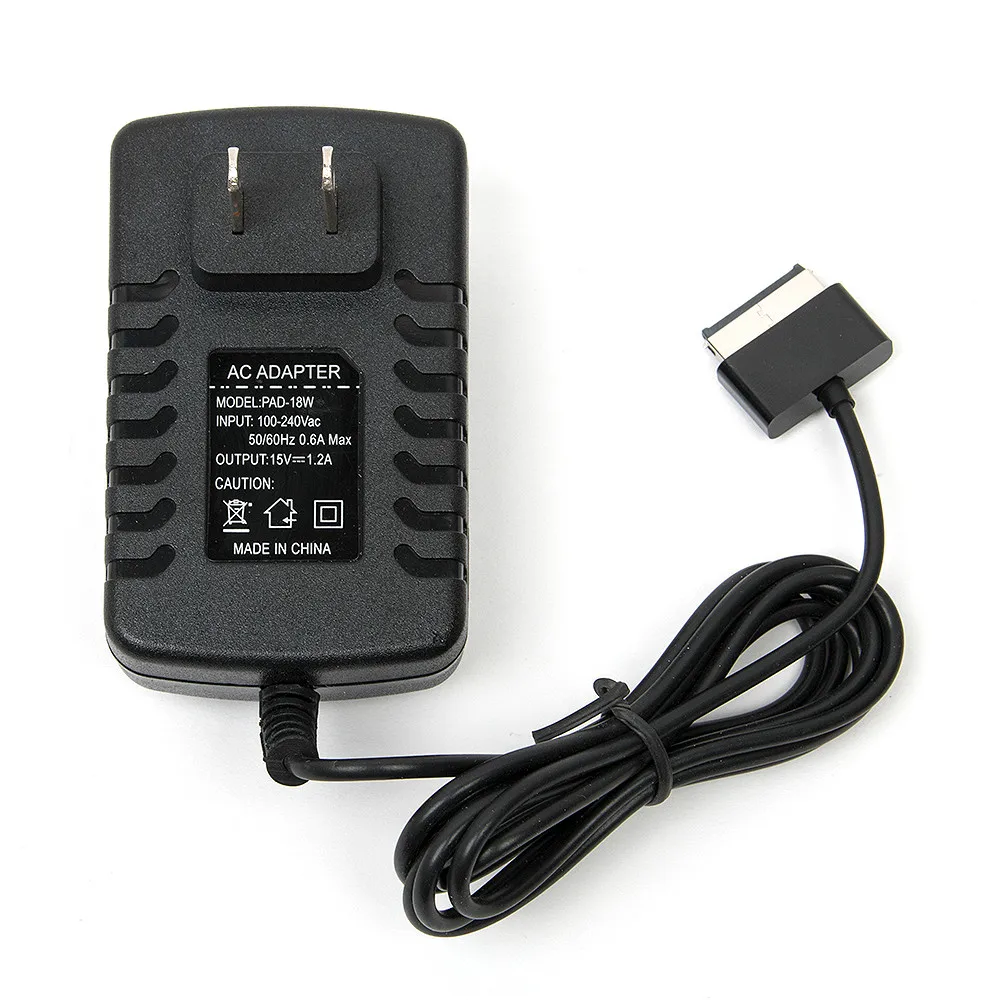 15 v 1.2a eua plug carregador tablet adaptador de viagem carregador de parede para asus eee pad