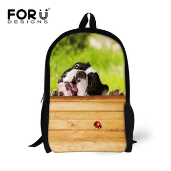 

FORUDESIGNS Small Popular Lovely Printing Carton Animal Schoolbag For Boys And Girls Children Primary School Backpack Daily