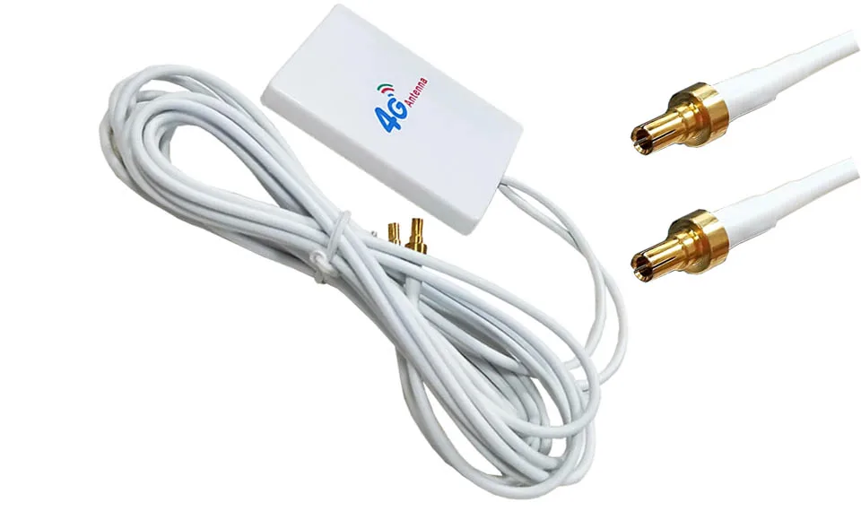 5 шт 3g 4G LTE антенны CRC9 разъем 4G LTE маршрутизатор Anetnna 3g внешняя антенна с 2 м кабель для huawei 3g 4G LTE модем-маршрутизатор