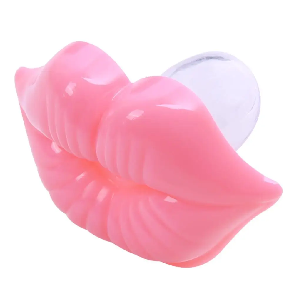 Пищевая силиконовая детская губная соска поцелуй розовая роза красная губная форма зубы пустышки забавные детские пустышки - Цвет: 19