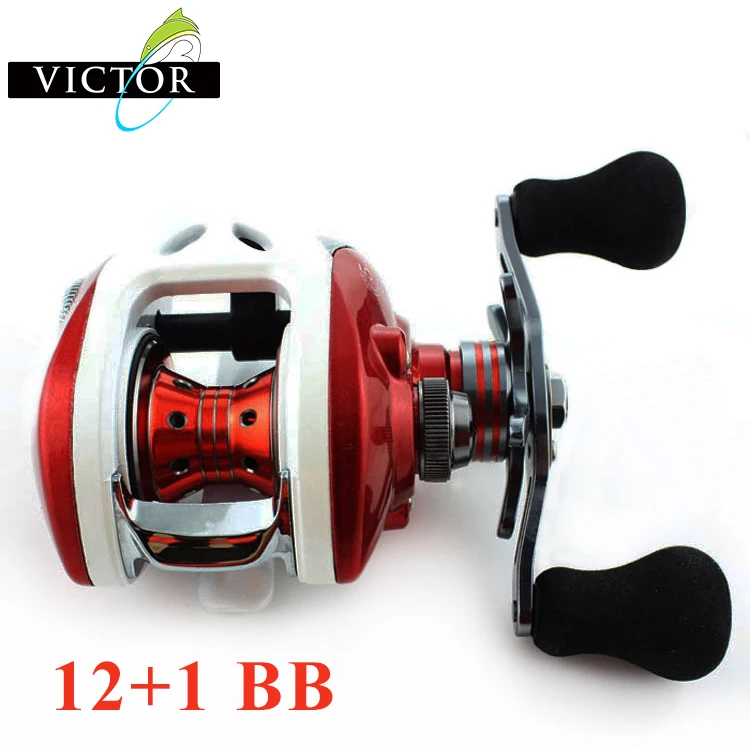 VICTOR Bait Casting 13 BB Fishing Reel Right Hand Caster Marine Sports Corsa Baitcasting Reel