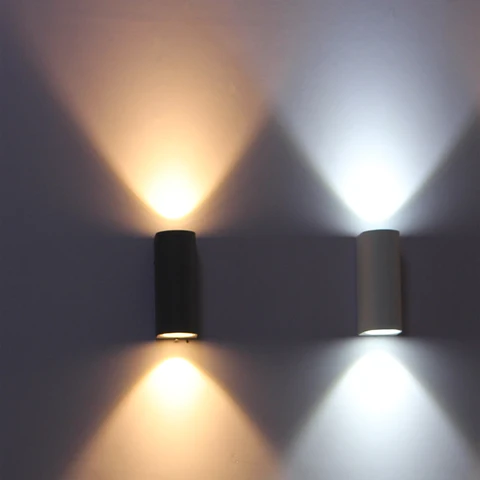 Lâmpada de Parede ao ar Impermeável ao ar Iluminação de Parede Conduzida da Parede Conduziu a Lâmpada de Parede Livre Varanda w Ip65 Luz 6