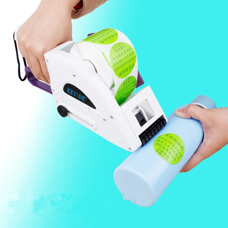 Handheld Barcode Dispenser Handheld Tag Labeling Machine Stick