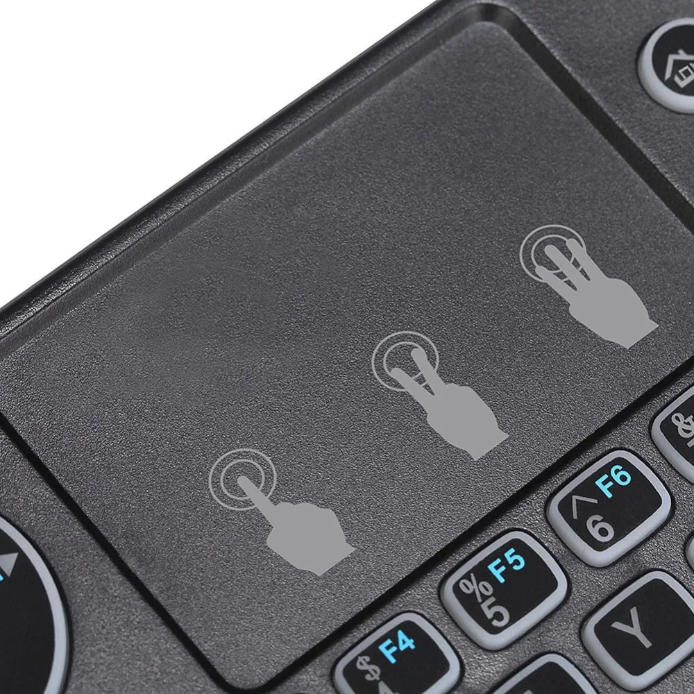 IPazzPort русская Подсветка мини Беспроводной клавиатура Мышь для Android ТВ Box/Mini PC/Raspberry