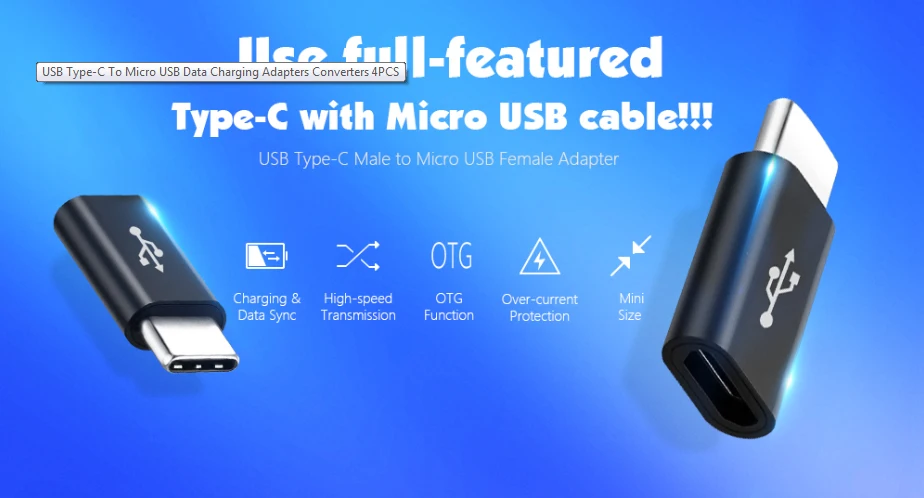 30 шт. USB C адаптер Micro USB для type-C штепсельный кабельный переходник для Xiaomi 8 huawei samsung S9 S10 Белый Черный 20 шт. в упаковке