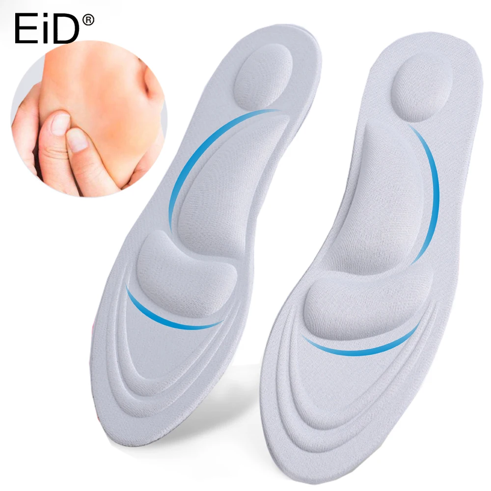 4D Sponge Soft Insole Comfort Shoe Pad Pain Relief Insert Cushion Foot Care Gift