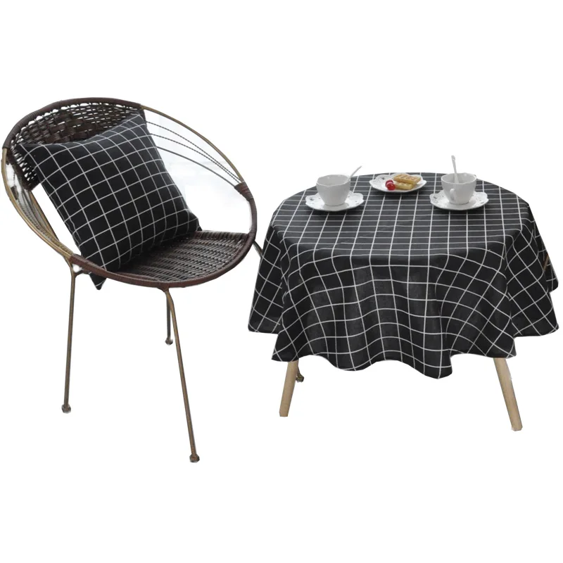 

Geometric Round Table Cloth Tablecloth Nappe Table Cover Party Wedding Table Cloth for Home Table Decoration Mantel Home Textile