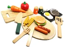 Comida para Cocinita de Madera