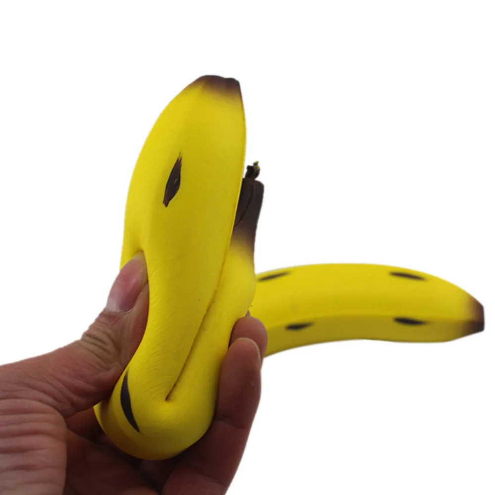 Мягкими очаровательны банан медленно нарастающее при сжатии Kawaii kid Игрушка стресс рельефный Декор Малый игрушечные лошадки для детские