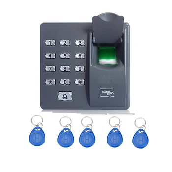 

10pcs RFID keyfobs 125Khz RFID and Fingerprint Access Control Terminal with Keypad For door access control system