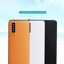 10000 mAh power Bank, универсальный внешний аккумулятор для мобильного телефона, 10000 mah Dual USB power Bank, полимерные батареи