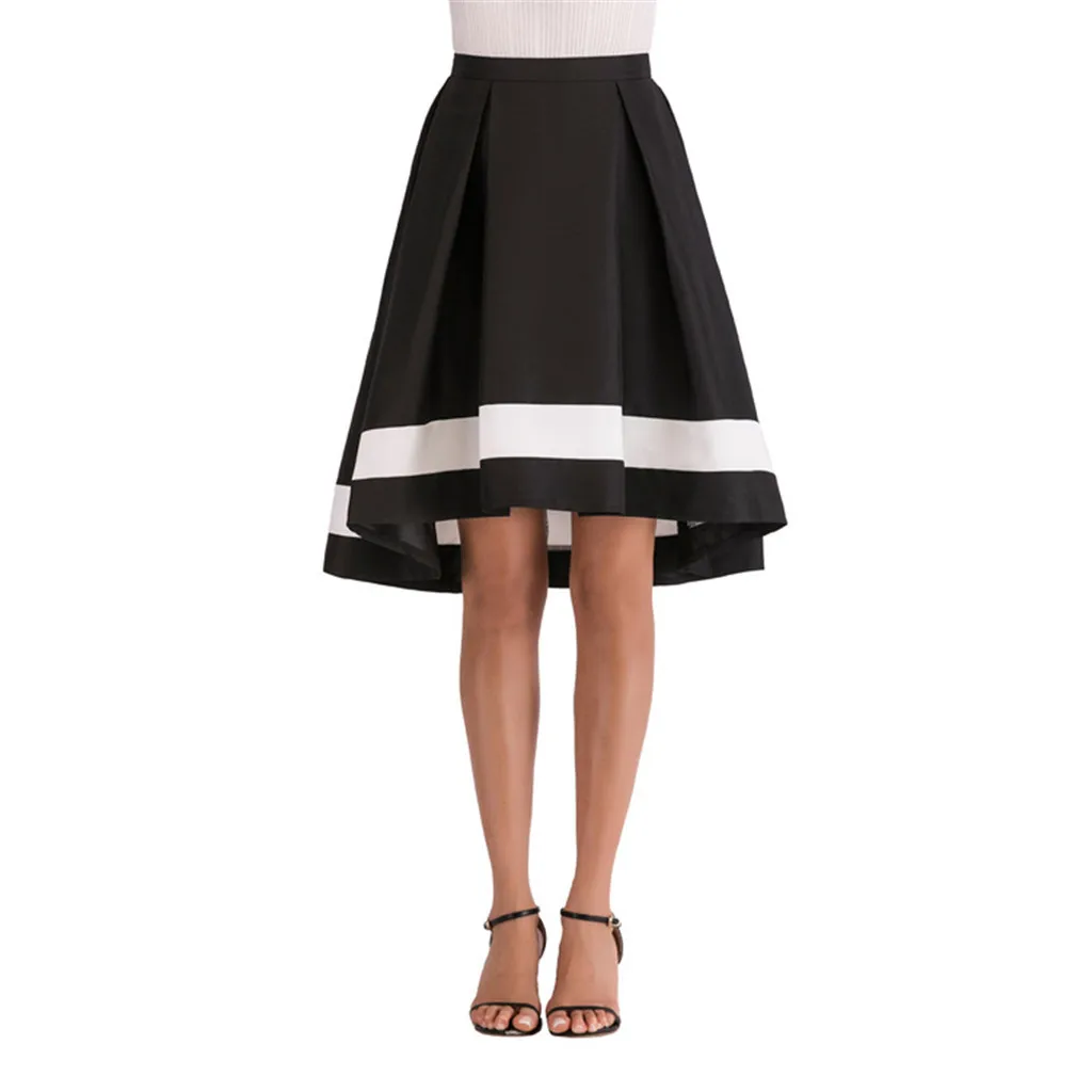 Feitong/женские юбки с боковой молнией и завязками спереди; юбка с рюшами; Длинная юбка с бантом; вечерние юбки на каждый день; сезон лето; Jupe Femme