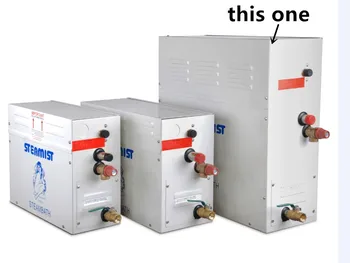 

15KW STEAM GENERATOR CONTROLLER with TEMP TIMING AUTODRAIN brand new rh