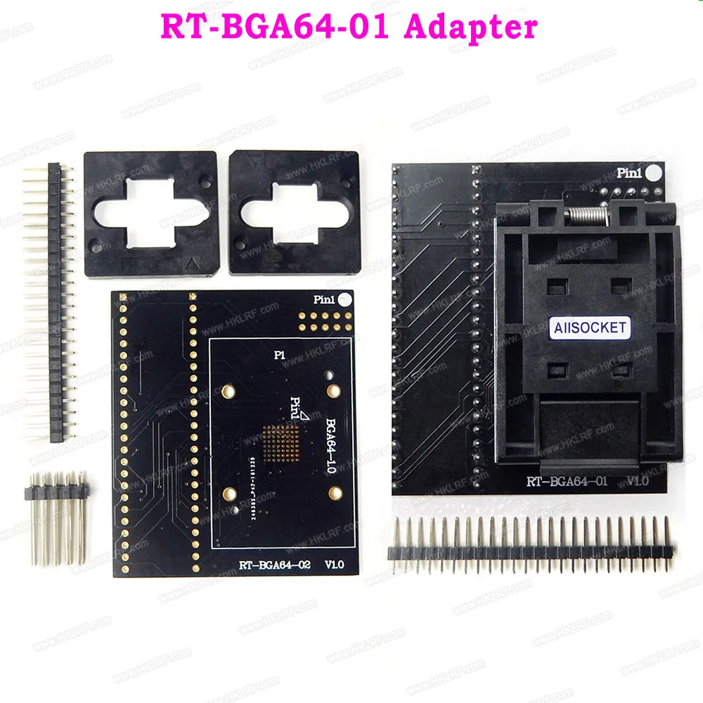 

BGA64 Adapter Sockets for RT809H SOCKET RT-BGA64-1 1.0mm Adapter 11*13mm