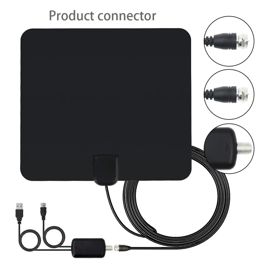 

Vmade newest 50 Miles HD Digital Indoor TV Antenna HB01 Apply to ISDB ATSC DVB-T DVB-T2 Indoor Antenna For DVB-T2 Sat Receiver