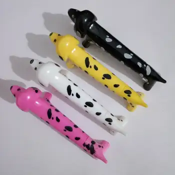 

200PCS 2018 Year Creative Fashion cute dots dog ball point pen puppy ballpoint pen for student gifts
