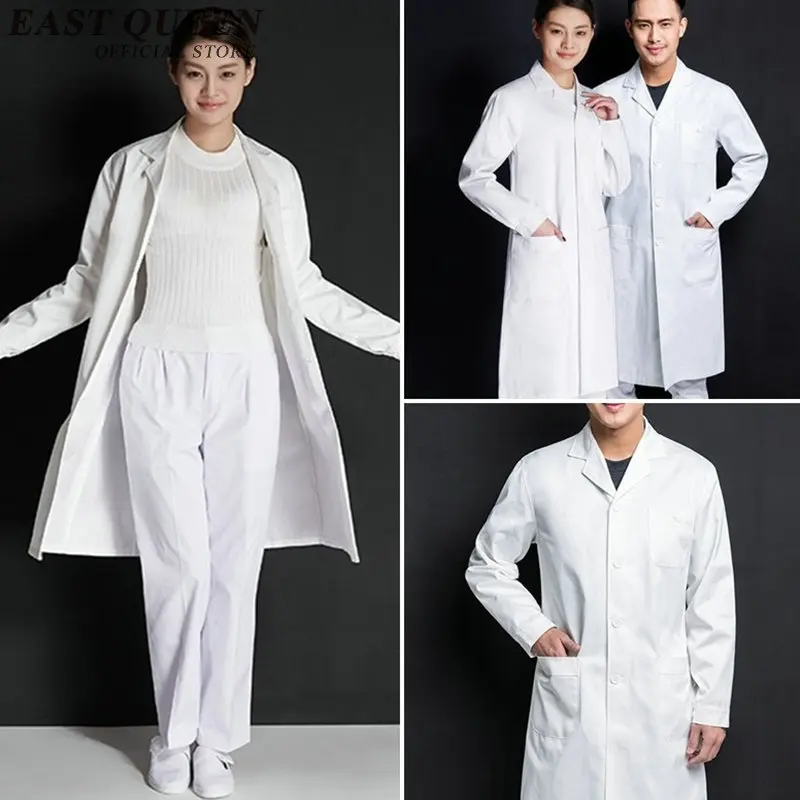 Лабораторное пальто для женщин и мужчин, новые лабораторные принадлежности, белое лабораторное пальто, медицинская униформа, мужская женская мода, длинный рукав, NN0299 C