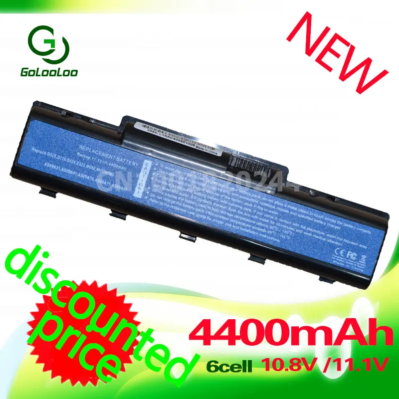 

Golooloo 11.1v Laptop battery for EMACHINE D525 D725 AS09A31 AS09A41 E525 E527 E627 G627 G725 E725 GATEWAY NV52 NV53 nv58 NEW