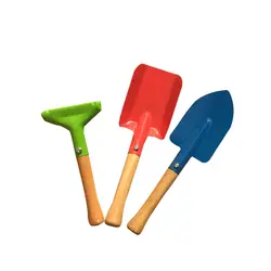 3 шт. садовые инструменты костюм Лопата грабли бытовой горшок выращивать цветы инструмент пляжные инструменты на море для ребенка