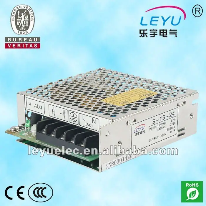 

Universal input AC DC S-15-12V single output led driver high frequency switching power supply approved CE