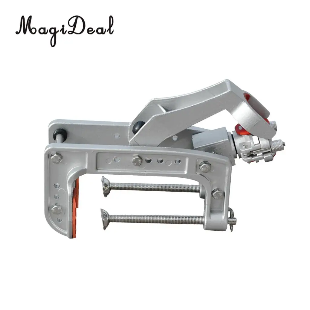 

MagiDeal Boat Marine Fishing Rod Pole Stand Bracket Support Holder Adjustable Clamp for Raft Sea Fishing Tools Accessories