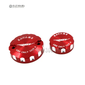 

For Aprilia RSV 1000 Mille R 4RR 4R Front Brake Clutch Fluid Reservoir Cylinder Cover Motocycle Oil Cap Tank Cup Orange Logo