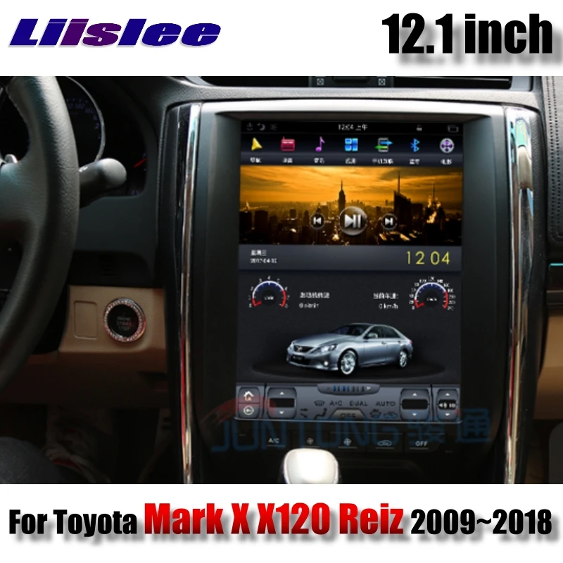 For Toyota Mark X X120 Reiz 2009~2018 2G RAM LiisLee Car Multimedia GPS WIFI Audio Stereo Radio Navigation NAV NAVI MAP 6