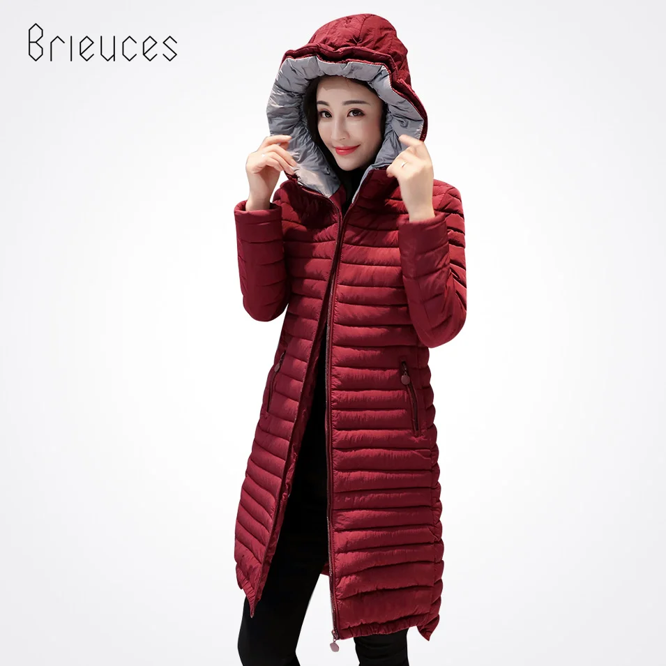 Ruches D'hiver gris Green Hiver Parkas Noir Long Ourlet Automne Taille Zipper Solide Manteau Plus Un bourgogne army Veste Brieuces Capuche À Nouveau Femmes wPF1qxa