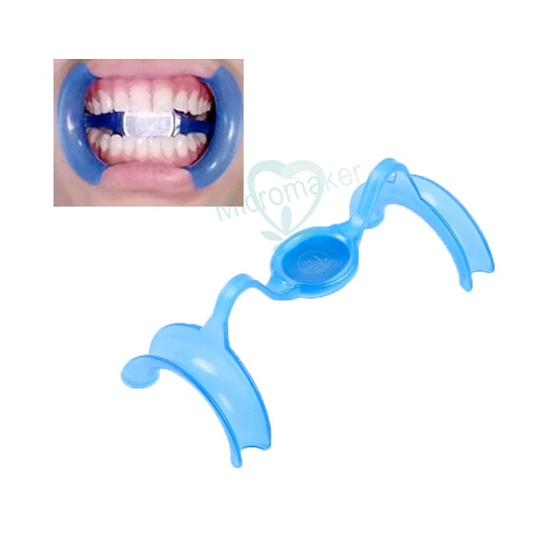 

10pcs Dental Orthodontic M Type Intraoral Cheek Retractor With Mirror Teeth Whitening Mouth Opener Dentist Products