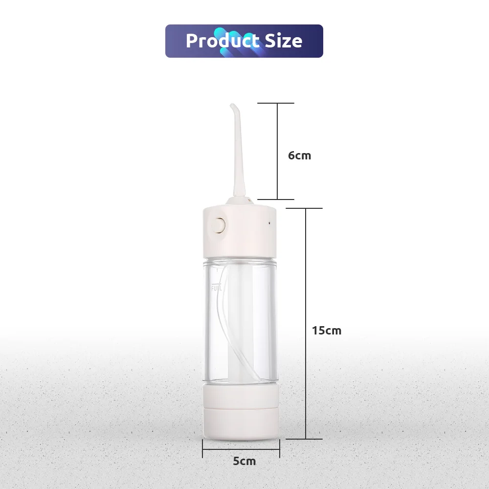 Gustala 130 мл емкость портативный ручной ирригатор для полости рта водный стоматологический Флоссер для спа ирригация зубная нить гигиена полости рта для семьи
