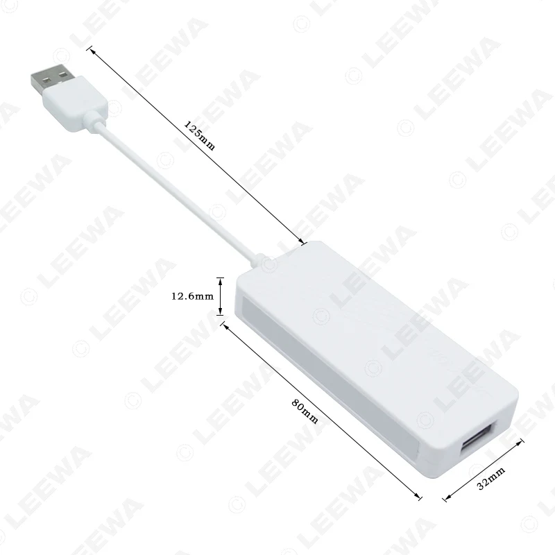 LEEWA USB ключ работает с Apple iOS CarPlay Android Auto для автомобиля Система головное
