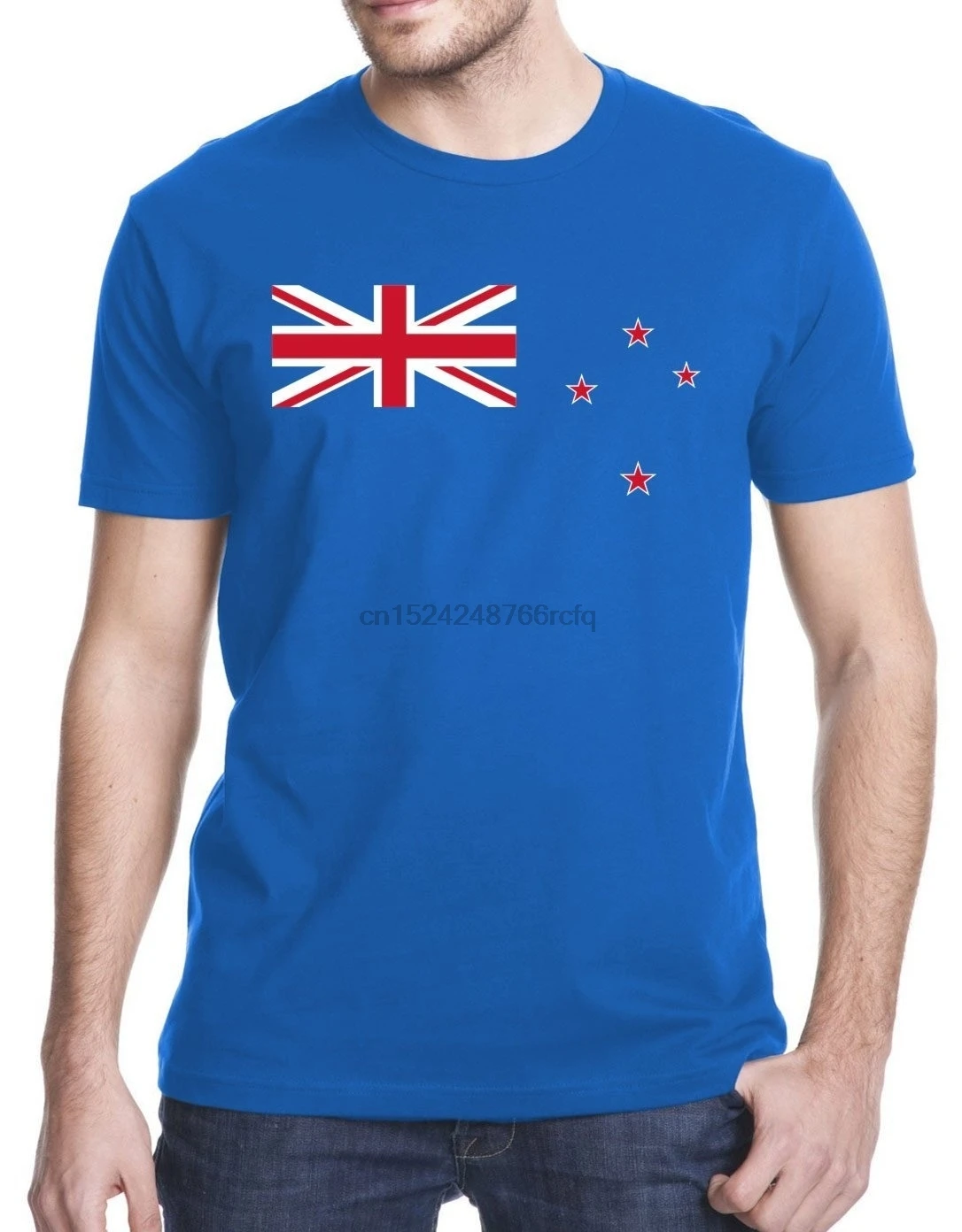 New Zealand Flag T Shirt-in T-Shirts from Men's Clothing