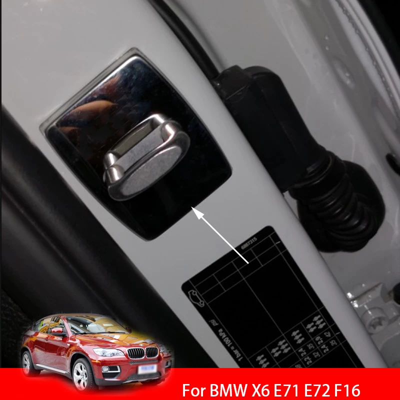 Защитный чехол из нержавеющей стали для BMW X5 E53 E70 F15 X6 E71 E72 F16 before 2014|Наклейки на