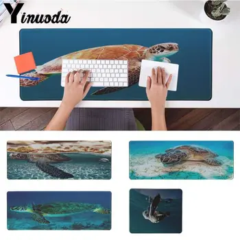 

Yinuoda Wonderful Sea Turtle DIY Design Pattern Game mousepad Anti-Slip Laptop PC Mice Pad Mat Big Lock Edge Mousepad For LOL