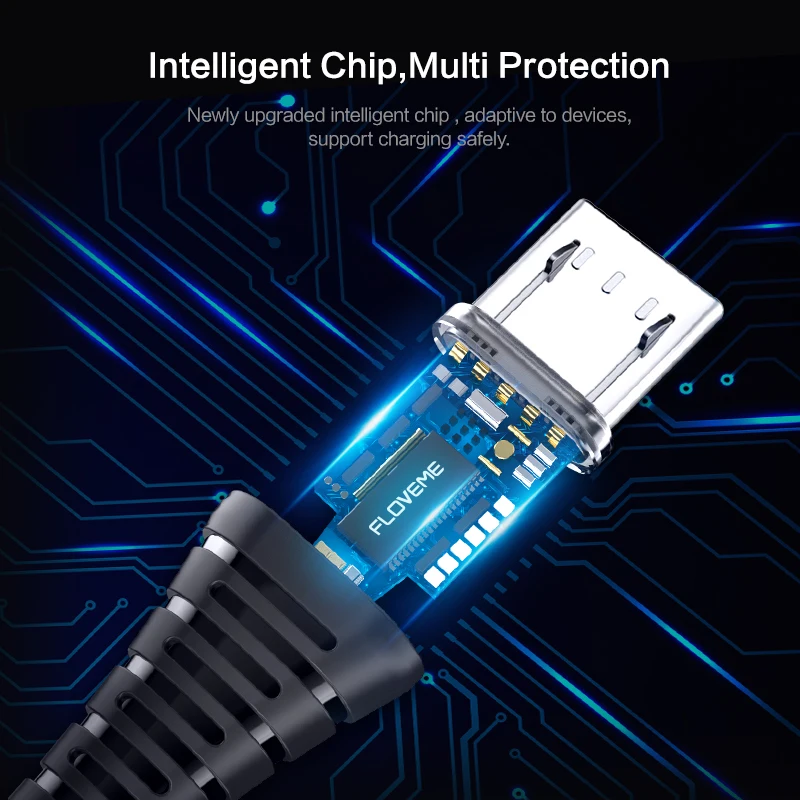 FLOVEME المصغّر usb LED كابل ل سامسونج Xiaomi 2.4A سريع شحن شاحن مزامنة بيانات سلك Microusb شاحن هاتف محمول يعمل بنظام تشغيل أندرويد سلك الحبل FLOVEME المصغّر usb LED كابل ل سامسونج Xiaomi 2.4A سريع شحن شاحن مزامنة بيانات سلك Microusb شاحن هاتف محمول يعمل بنظام تشغيل أندرويد سلك الحبل
