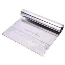 1 шт. Кондитерский Резак из нержавеющей стали тесто для пиццы со шкалой скребок резак Кухня Мука слайсер выпечки шпатели для торта инструмент