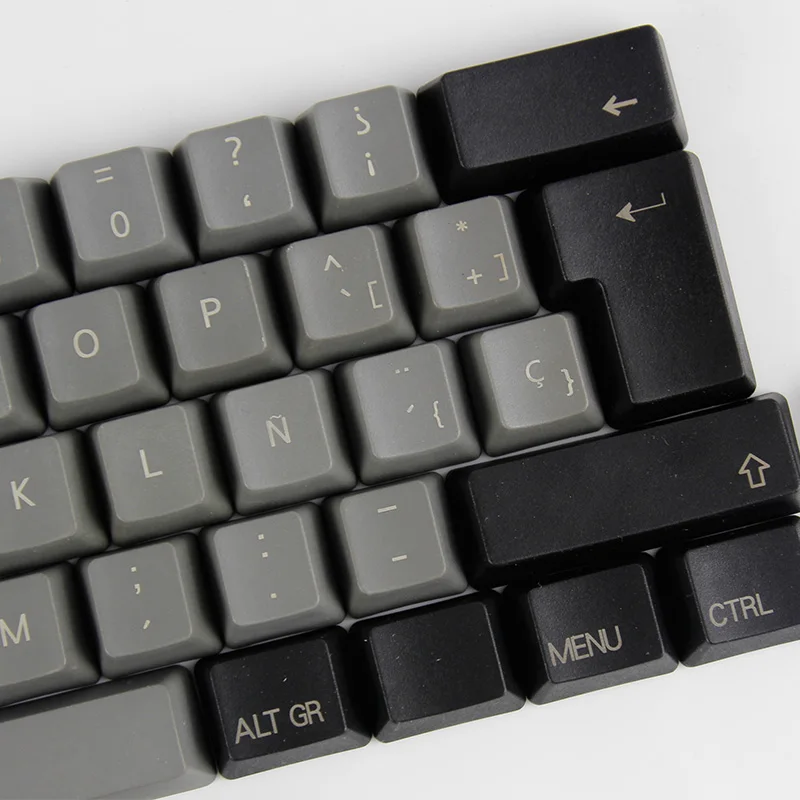 Раскладка для испанского языка keycap dolch keycaps ome профиль keycap pbt topprinted для механической клавиатуры