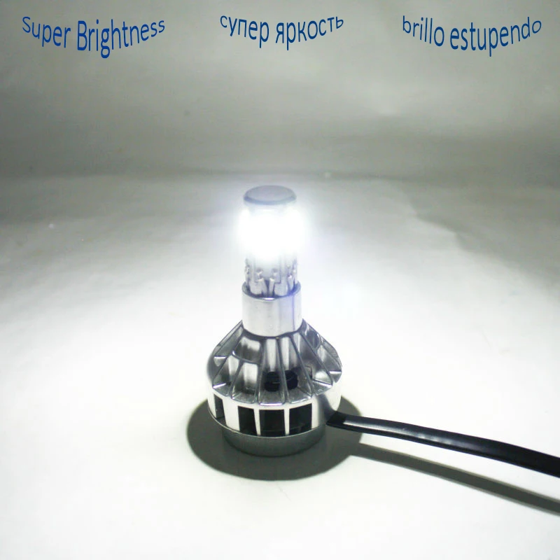 

12V 35W COB PH7 H6 BA20D HS1 H4 LED motorcycle headlight bulb for Honda Suzuki Yamaha Harley KTM moto xenon hi/lo far light lamp
