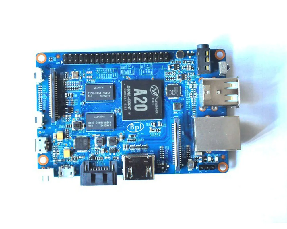 Banana Pi BPI M1 Plus A20 двухъядерный 1 ГБ ОЗУ с открытым исходным кодом макетная плата одноплатный компьютер Совместимость с Raspberry pi