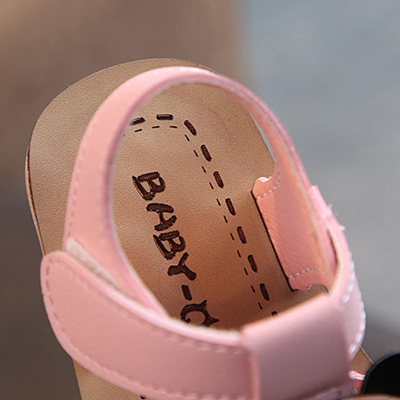 Little Girl Shoes Cute Cartoon Kids Sandals Baby Toddler Shoes Outdoor Open Toe Princess Sandals Kids Shoes For Girl Summer