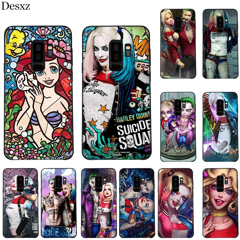 Силиконовый мягкий ТПУ чехол для Samsung Galaxy A3 A5 A6 Plus 2016 2017 2018 Harley Quinn|Чехлы-накладки| |