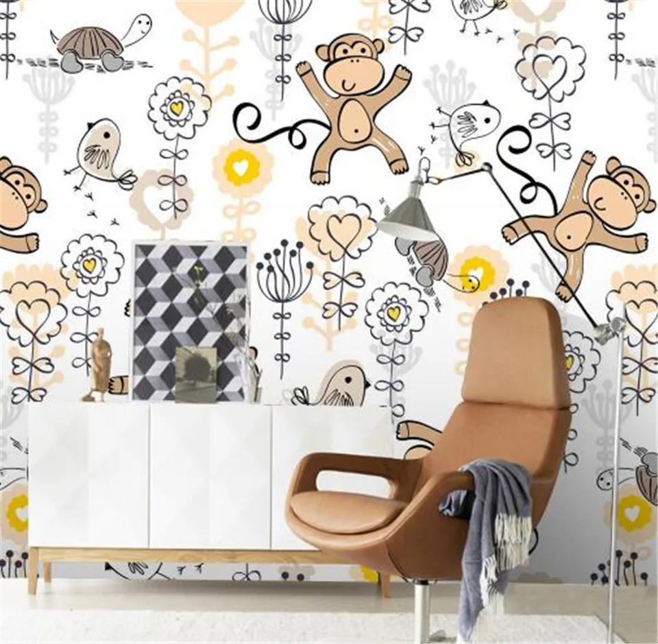 Wallpaper Of Cartoon Monkey