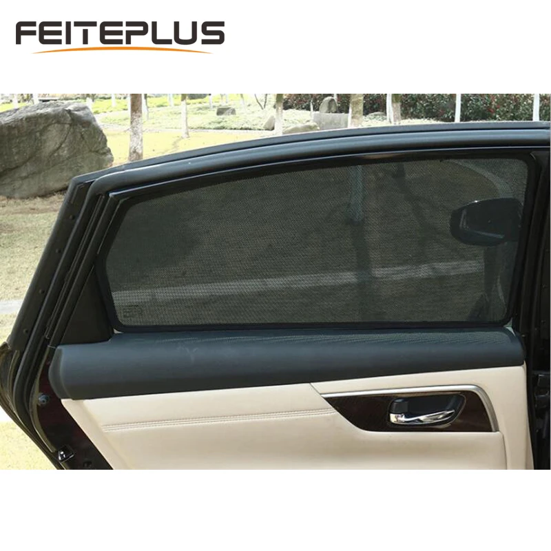  stores-de-fenetre Style Voiture Avant Arrière Fenêtre Latérale  Pare-brise Maille Protection Rideaux Pare-soleil Pour BMW 5 Series F11  2012-2016 (Color : 4)