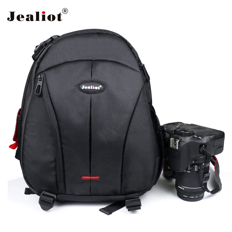 

Jealiot Multi-functional Triangle camera Backpack Video Digital DSLR Bag Waterproof Outdoor Photo Bag lens Case for Nikon Canon