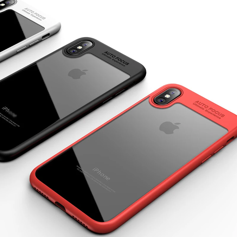 Силиконовые чехол для телефона для iPhone Xs Max 6,5 анти-стук раскладной; Мягкий ТПУ Защитная задняя крышка для iPhone XS X S XR 6,1 Fundas чехлы
