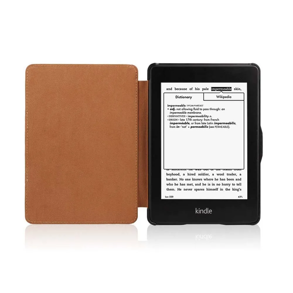 Для amazon Kindle paperwhite 1 2 3 2015 2014 2013 2012 чехол Ultra Slim case для планшета 6 дюймов Shell с сна и